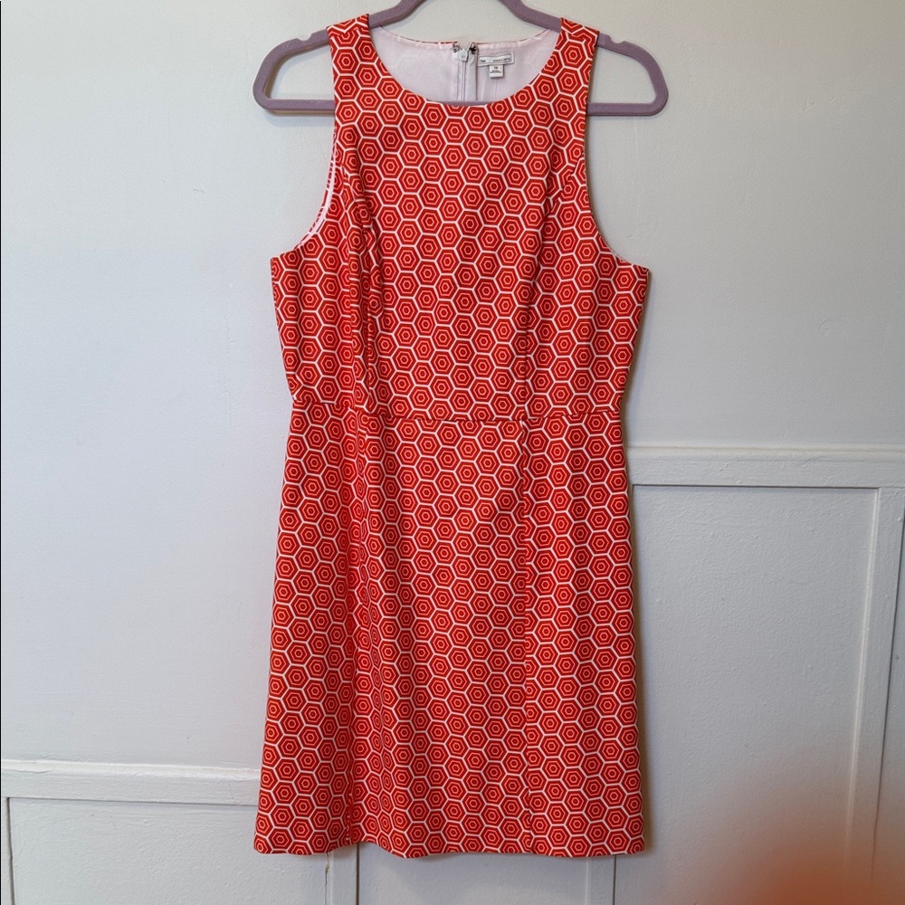 GAP Red Circle Pattern Mini Dress